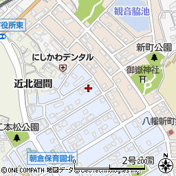 愛知県知多市朝倉町164周辺の地図
