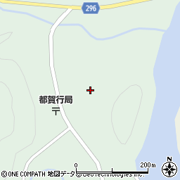 島根県邑智郡美郷町都賀行100周辺の地図