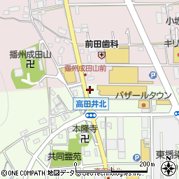 ふじの実西脇店周辺の地図