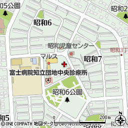 知立昭和郵便局周辺の地図