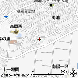 愛知県知多郡東浦町森岡濁池15周辺の地図