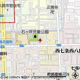 京都府京都市下京区西七条東石ケ坪町28周辺の地図