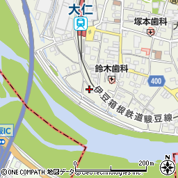 静岡県飲食業生活衛生同業組合大仁支部周辺の地図