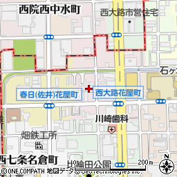京都府京都市下京区西七条掛越町10周辺の地図