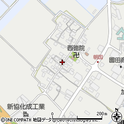 滋賀県湖南市朝国614周辺の地図