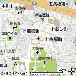 吾道庵周辺の地図