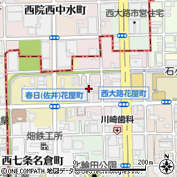 京都府京都市下京区西七条掛越町9周辺の地図
