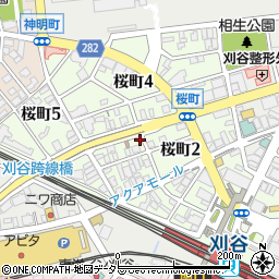 刈谷市ガラス緊急隊・３６５日２４時間刈谷駅前センター周辺の地図