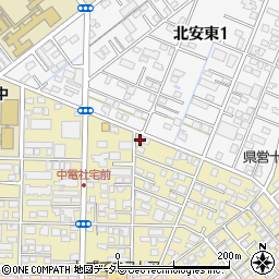 静岡銀行安東レジデンス周辺の地図