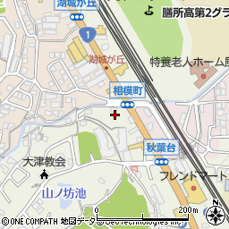 関西みらい銀行膳所支店 ＡＴＭ周辺の地図