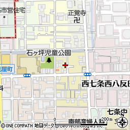 京都府京都市下京区西七条東石ケ坪町20周辺の地図