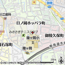 京都キーステーション山科周辺の地図