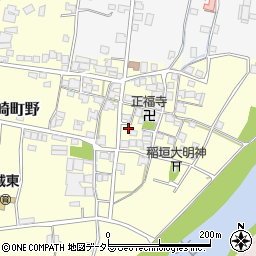 兵庫県宍粟市山崎町野171周辺の地図