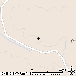 愛知県岡崎市中伊西町（小白田）周辺の地図