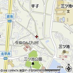 愛知県東海市加木屋町平子31-4周辺の地図