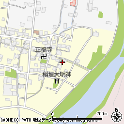 兵庫県宍粟市山崎町野110-2周辺の地図
