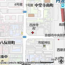 京都府京都市下京区朱雀分木町43周辺の地図