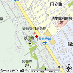 静岡県静岡市清水区村松2047周辺の地図