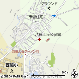 兵庫県西脇市大野540-17周辺の地図