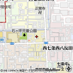 京都府京都市下京区西七条東石ケ坪町周辺の地図