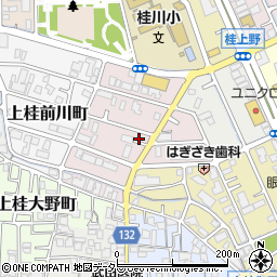 京都府京都市西京区上桂北ノ口町186周辺の地図