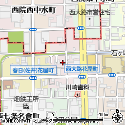 京都府京都市下京区西七条掛越町5周辺の地図