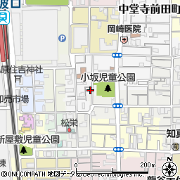 京都府京都市下京区小坂町11周辺の地図