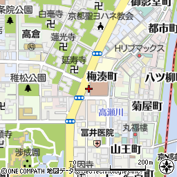 京都府京都市下京区大工町496周辺の地図