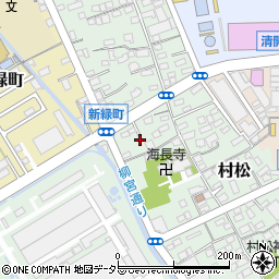 静岡県静岡市清水区村松290-8周辺の地図