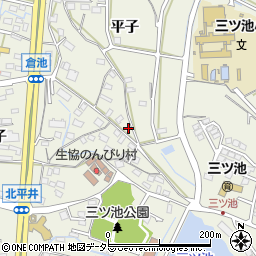 愛知県東海市加木屋町平子31周辺の地図