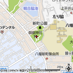 御嶽神社周辺の地図