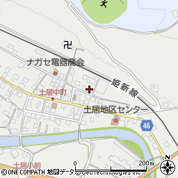 岡山県美作市土居3171周辺の地図