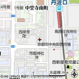 京都府京都市下京区朱雀分木町32周辺の地図