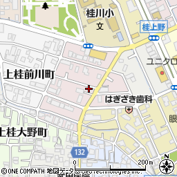 京都府京都市西京区上桂北ノ口町180周辺の地図