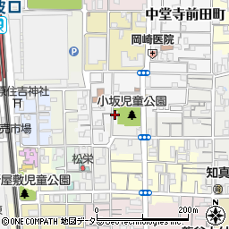 京都府京都市下京区小坂町10周辺の地図
