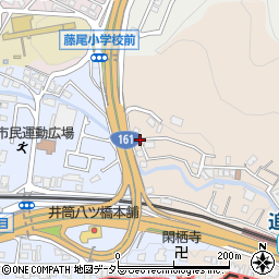 滋賀県大津市追分町14周辺の地図