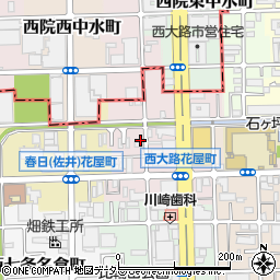 京都府京都市下京区西七条掛越町4周辺の地図