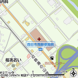 四日市西郵便局 ＡＴＭ周辺の地図