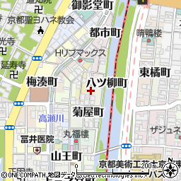 京都府京都市下京区波止土濃町周辺の地図