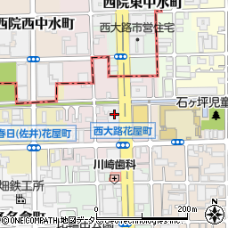 京都府京都市下京区西七条掛越町40周辺の地図