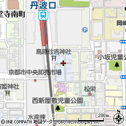 京都府京都市下京区西新屋敷下之町周辺の地図