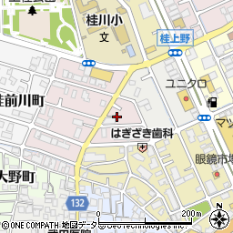 京都府京都市西京区上桂北ノ口町115周辺の地図
