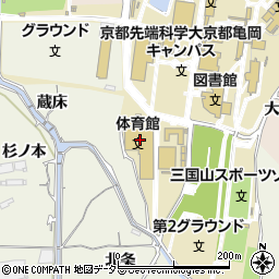 京都府亀岡市曽我部町寺門ノ裏周辺の地図