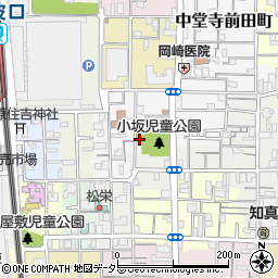 京都府京都市下京区小坂町10-4周辺の地図