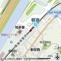 朝倉高架下周辺の地図