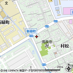 静岡県静岡市清水区村松288周辺の地図