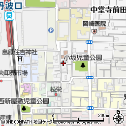 京都府京都市下京区西新屋敷中之町周辺の地図