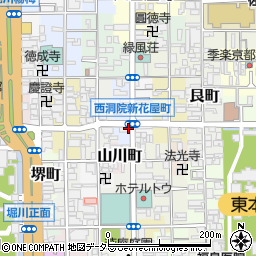 タカ・イシイギャラリー京都周辺の地図
