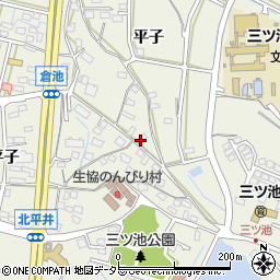 愛知県東海市加木屋町平子31-5周辺の地図