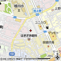京都府京都市西京区桂上野南町79周辺の地図